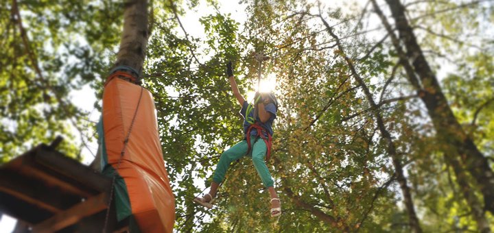 "DZHUNGLI" - rope park near Rovny